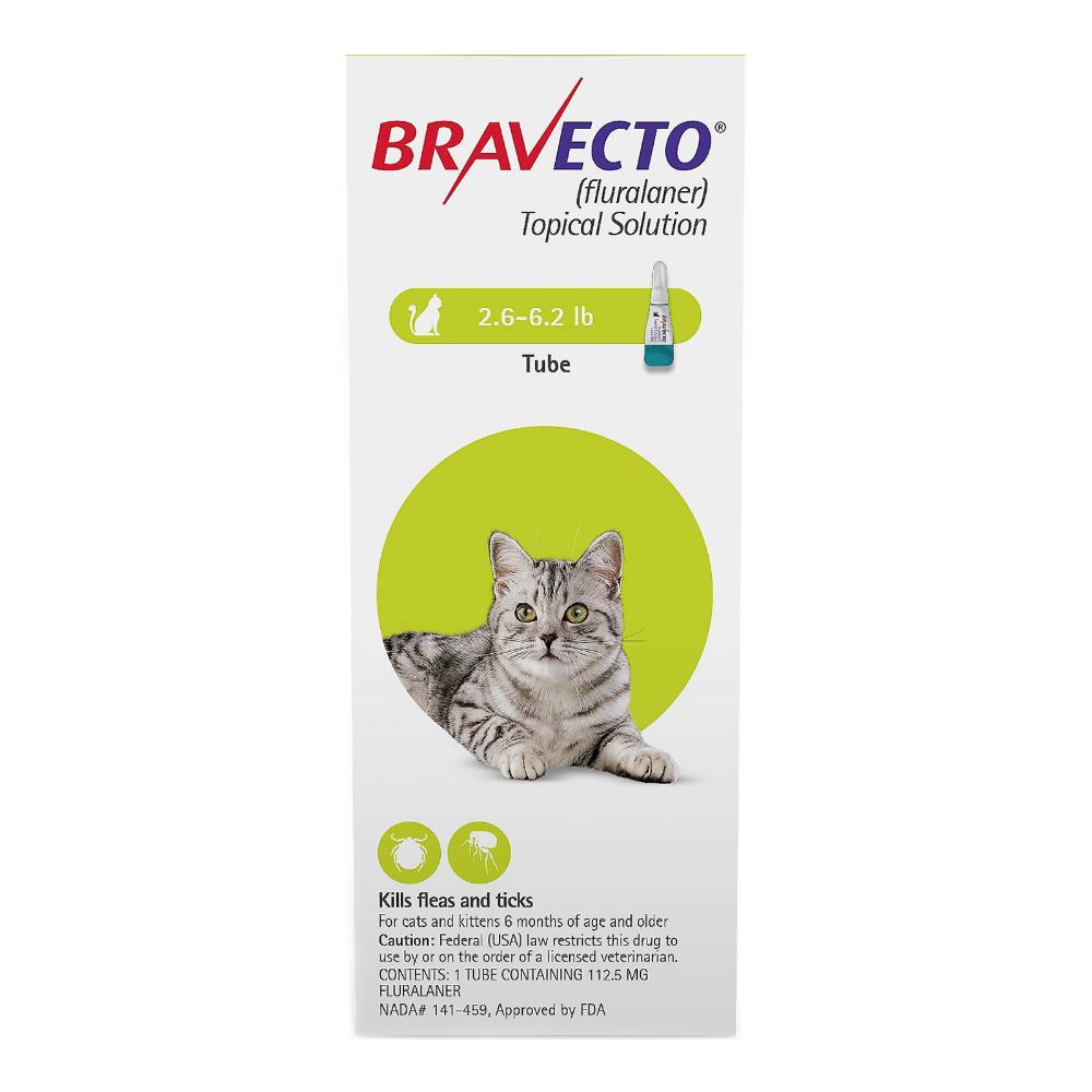 Bravecto SpotOn For Cats Bravecto Flea and Tick Spot on Treatment