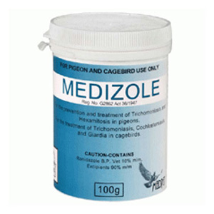 Medizole for Pigeons & Caged Birds