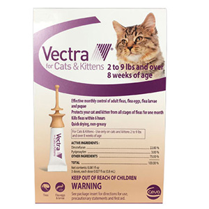 Vectra for Cat Supplies