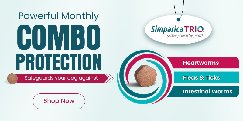 Simparica Trio Chewable Tablets for Dogs