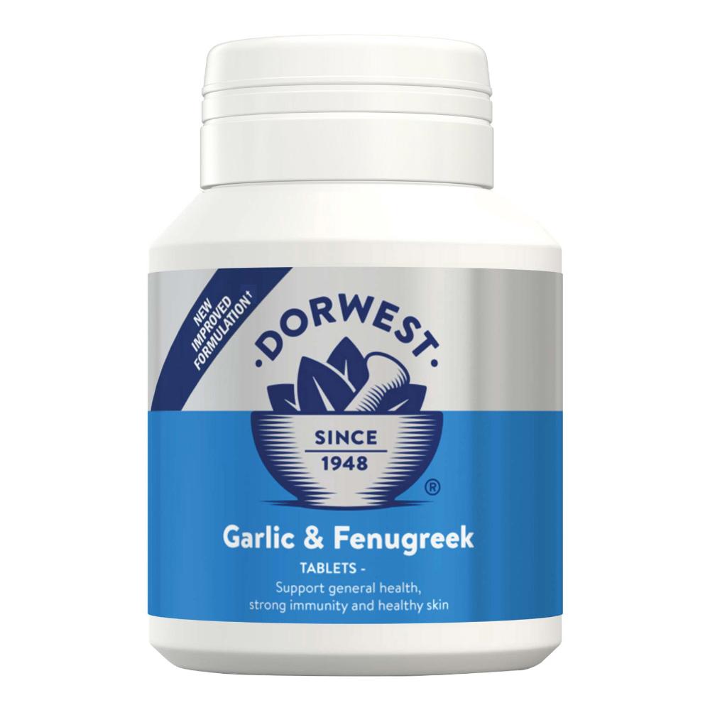 Dorwest Garlic & Fenugreek Tablets for Dogs and Cats