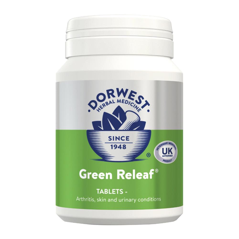 Dorwest Green Releaf Tablets for Dogs & Cats