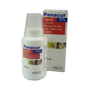 Panacur Oral Suspension For Dogs And Cats 100 Ml