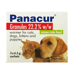 Panacur Granules 4.5 Gm 12 Sachet