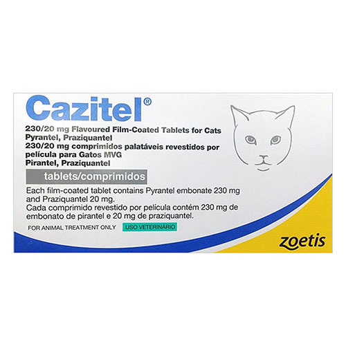 Cazitel Tablets For Cats 4 Tablet