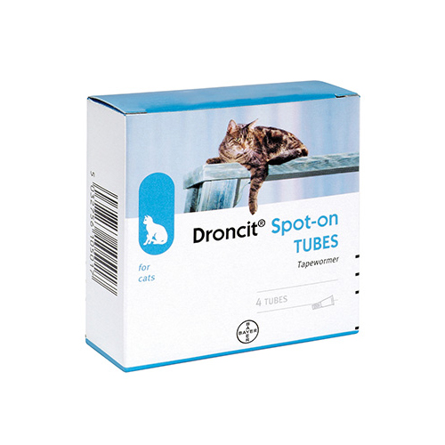 Droncit Spot On For Cats 4 Pack