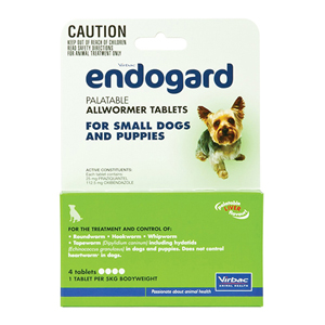 Endogard For Small Dogs (11lbs) 4 Tablet