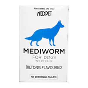 Mediworm For Small Dogs 10-22 Lbs 2 Tablet