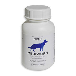 Mediworm For Dogs 22-88 Lbs 2 Tablet