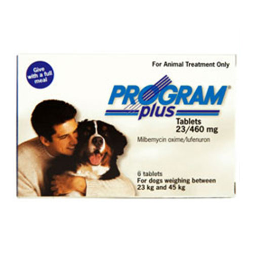 Program Plus Plus For Dogs 46 - 90 Lbs (White) 6 Tablet
