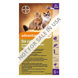 Advantage Multi (Advocate) Cats Over 10lbs (Purple) 3 Doses