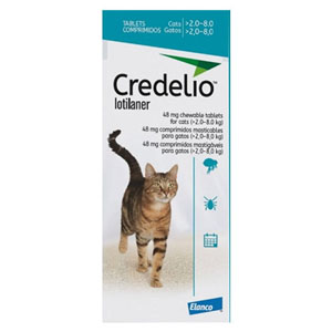 Credelio For Cats (48mg) 12 Doses