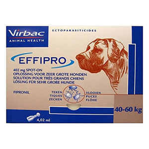 Effipro Spot-On Solution For Extra Large Dogs Over 88 Lbs. 4 Pack