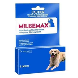 Milbemax Large Dogs Over 11 Lbs. 1 Tablet