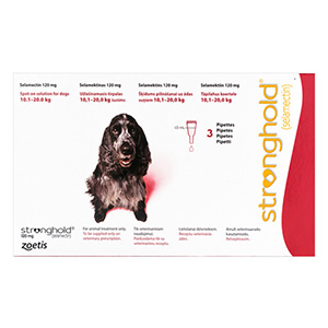 Stronghold Dogs 10.1-20.0 Kg 120 Mg (Red) 3 Months