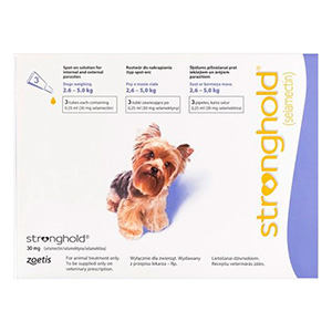 Stronghold Dogs 2.6-5.0 Kg 30 Mg (Violet) 6 Months