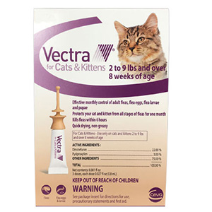 Vectra For Cats 3 Doses