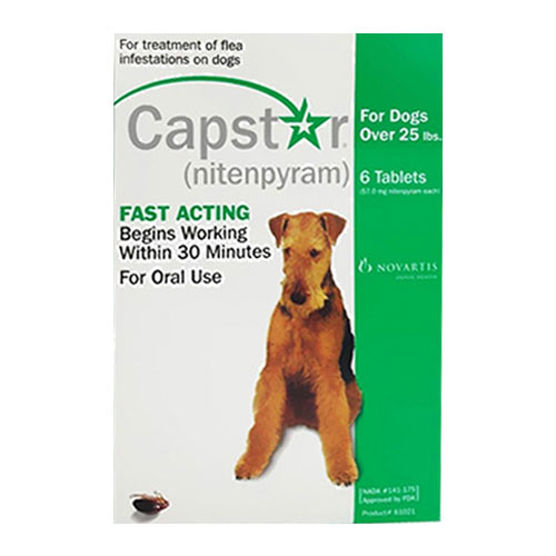 Buy Capstar Flea & Tick Treatment for Dog Supplies